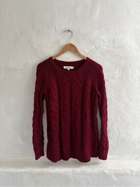 Loft cable-knit sweater